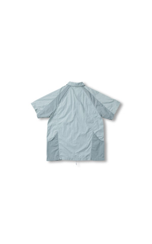 SINGULARITY｜PATCHWORK ZIP-UP SHIRT