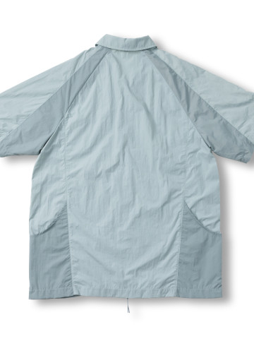 SINGULARITY｜PATCHWORK ZIP-UP SHIRT