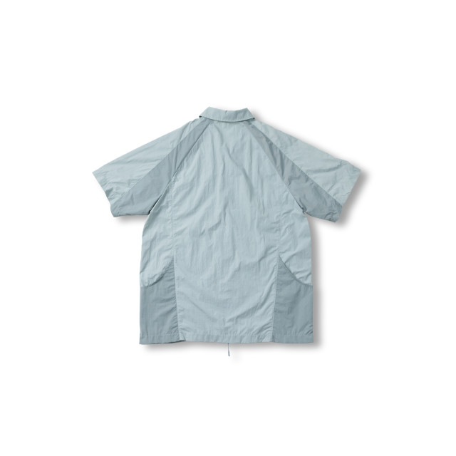 SINGULARITY｜PATCHWORK ZIP-UP SHIRT