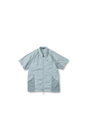 SINGULARITY｜PATCHWORK ZIP-UP SHIRT