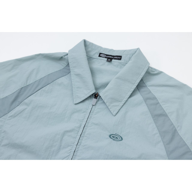 SINGULARITY｜PATCHWORK ZIP-UP SHIRT