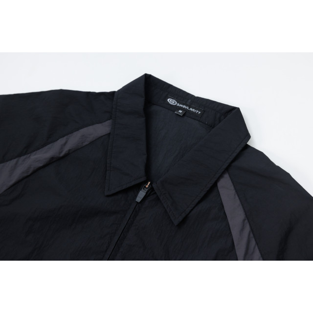SINGULARITY ｜PATCHWORK ZIP-UP SHIRT
